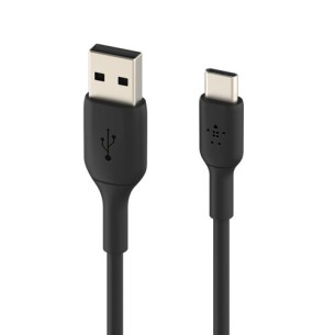 Cable Belkin USB Macho - USB-C Macho, 1 Metro - Negro
