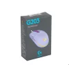 Logitech Mouse Gamer Óptico G203 LightSync, Alámbrico, USB, 8000DPI, Morado