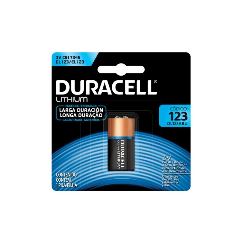 Batería Duracell Specialities 123 De 3V DURACELL