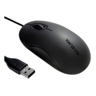 Mouse Targus Óptico AMU80US para Laptop, Alámbrico, USB, Negro/Gris