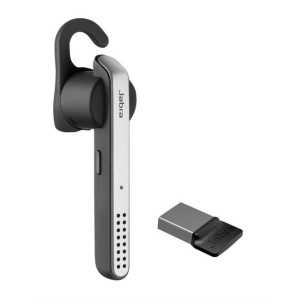 Manos Libres Stealth Uc, Bluetooth, Usb, Negro/Plata JABRA