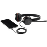 Jabra Audífonos con Micrófono Evolve 30 II UC Stereo, Alámbrico, 3.5mm/USB, Negro