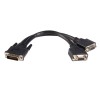 Cable DMS 59 LFH Macho - 2x VGA Hembra, 20cm StarTech.com