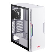 Gabinete Gaming XPG STARKER-WHCWW, Media torre, ATX, RGB, Sin fuente de poder Blanco