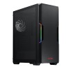 Gabinete Gaming XPG STARKER-BKCWW, Media torre, RGB, Sin fuente de poder, Negro