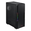 Gabinete Gaming XPG STARKER-BKCWW, Media torre, RGB, Sin fuente de poder, Negro