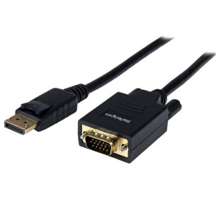 Cable DisplayPort DP2VGAMM6 10cm, Negro Startech.com