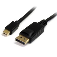 Cable mini DisplayPort Macho - DisplayPort Macho, 1.8 Metros, Negro StarTech.com
