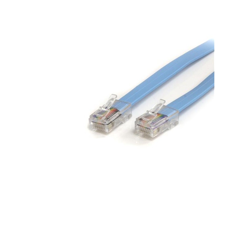 Cable Rollover de Consola Cisco, Ethernet RJ-45 Macho - Macho, 1.8 Metros, Azul StarTech.com