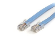 Cable Rollover de Consola Cisco, Ethernet RJ-45 Macho - Macho, 1.8 Metros, Azul StarTech.com