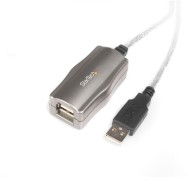 Cable USB 2.0 de Extensión Alargador Activo, USB A Macho - USB A Hembra, 15 Metros, Negro StarTech.com