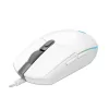 Mouse Gamer Logitech G203 Ligthsync RGB 8,000D PI USB Blanco