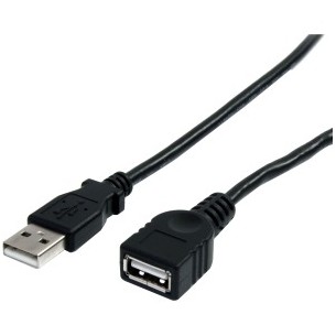 Cable USBEXTAA3BK de Extensión USB 2.0 90cm, Negro StarTech.com