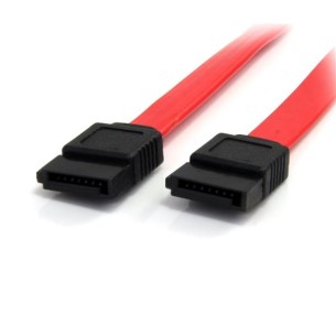 Cable SATA 45 cm - Rojo con Negro StarTech.com