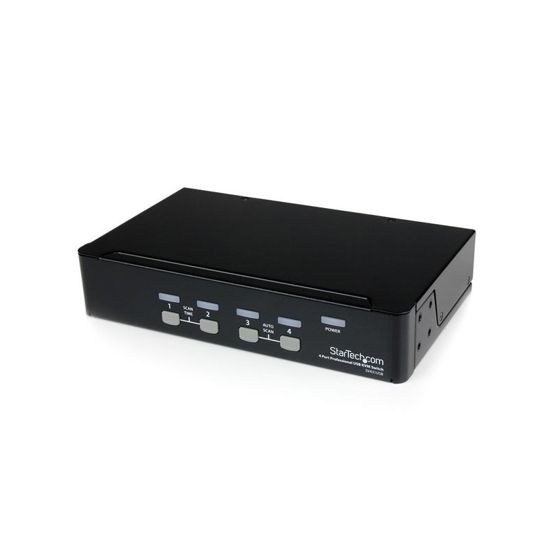 Switch KVM Profesional SV431USB, USB/VGA, 4 Puertos StarTech.com