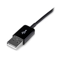 Cable Adaptador 2m Conector Dock USB para Samsung Galaxy Tab - Negro - USB A Macho