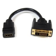 Adaptador HDMI Hembra - DVI-D Macho, Negro StarTech.com