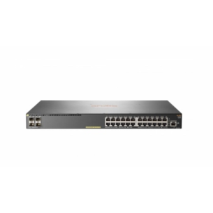 Switch Gigabit Ethernet 2930F 24G Poe+ 4Sfp, 24 Puertos Poe+ 10/100/1000Mbps + 4 Puertos Sfp, 56 Gbit/S, 32.768 Entradas - ARUBA