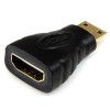 Adaptador Mini HDMI Macho - HDMI Hembra, Negro StarTech.com