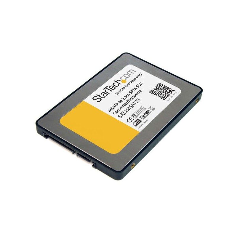 Caja Adaptadora SATA 2.5'', mini SSD mSATA - SSD SATA StarTech.com