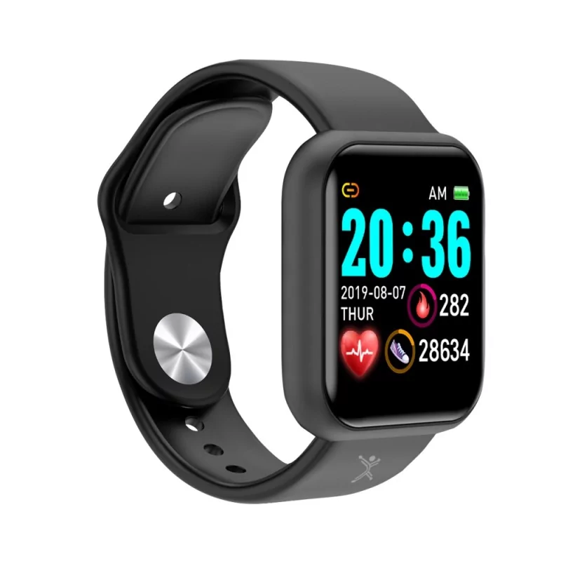 Smartwatch Hearty Watch Perfect Choice PC-270072 , Touch, Bluetooth, Android 10/iOS 9.3, Negro
