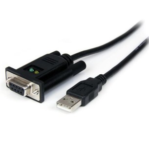 Cable Adaptador ICUSB232FTN de 1 Puerto USB a Módem Nulo Null Serial DB9 Startech.com