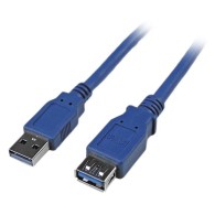 Cable USB A Macho - USB A Hembra, 1.8 Metros, Azul StarTech.com