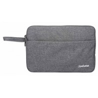 Funda de Poliéster Manhattan 439916 para Tablet 14.5", Gris