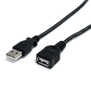 Cable de Extensión USBEXTAA10BK, USB 3 Metros, Negro StarTech.com