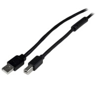 Cable USB A Macho - mini USB B Macho, 20 Metros, Negro StarTech.com