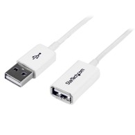 Cable de Extensión USB 2.0 A Macho - USB A Hembra, 2 Metros, Blanco StarTech.com