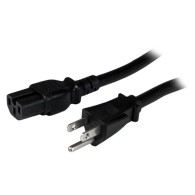 Cable de Poder NEMA 5-15P - C15 Coupler, 1.2 Metros, Negro StarTech.com