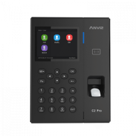 Control De Acceso Biométrico C2 Pro, 5000 Usuarios, 100,000 Registros, Wifi, Rs-232, Color Negro Anviz ANVIZ
