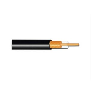 Bobina de cable Coaxial Condumex 800004, paquete con 500m, 22 AWG, Negro