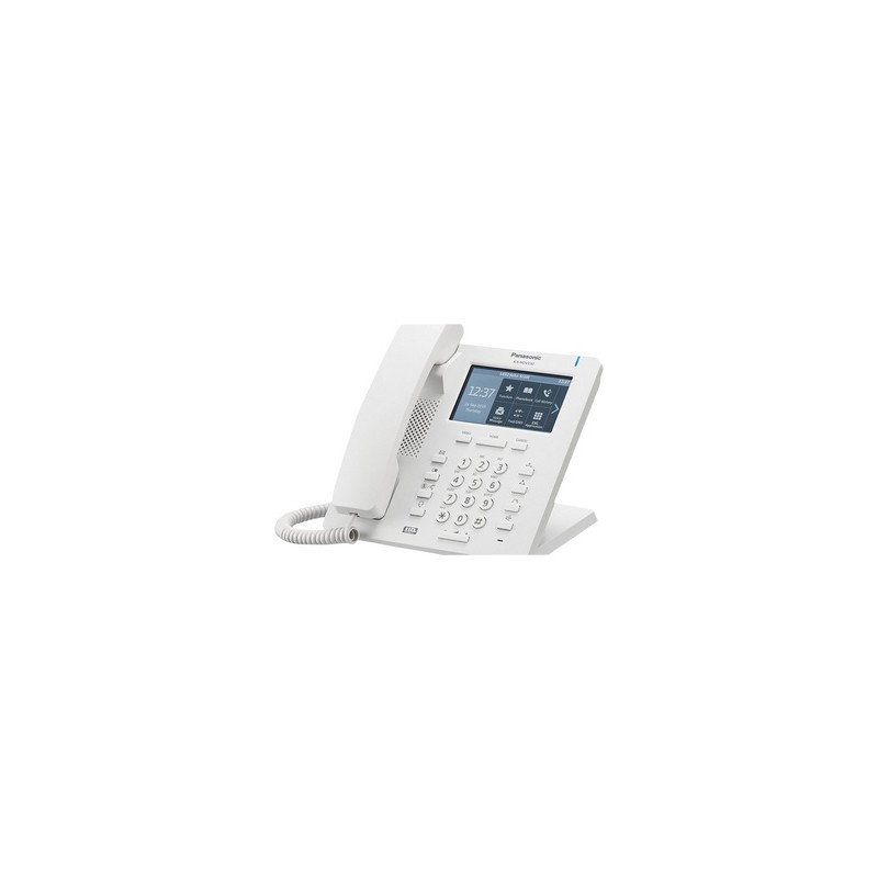 Teléfono Ip Con Pantalla Touch 4.3", 12 Líneas, Altavoz, Blanco PANASONIC PANASONIC