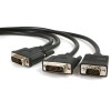 Cable DVI-I Macho - DVI-D + VGA (D-Sub) Macho, 1.8 Metros, Negro StarTech.com