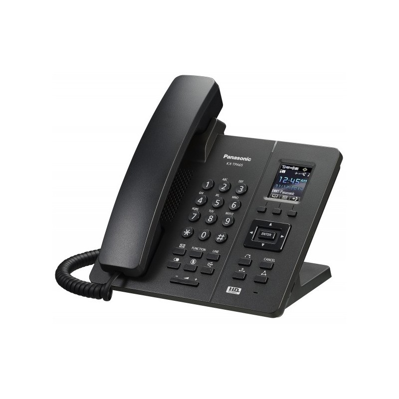Teléfono Ip Inalámbrico Dect Kx-Tpa65B, 1 Auriculares, Negro PANASONIC PANASONIC