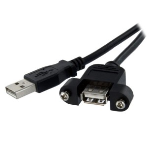 Cable USBPNLAFAM3, 90cm, Negro StarTech.com