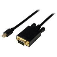 Cable mini DisplayPort Macho - VGA (D-Sub) Macho, 1.8 Metros, Negro StarTech.com