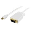 Cable Mini DisplayPort Macho - VGA (D-Sub) Hembra, 90cm, Blanco StarTech.com