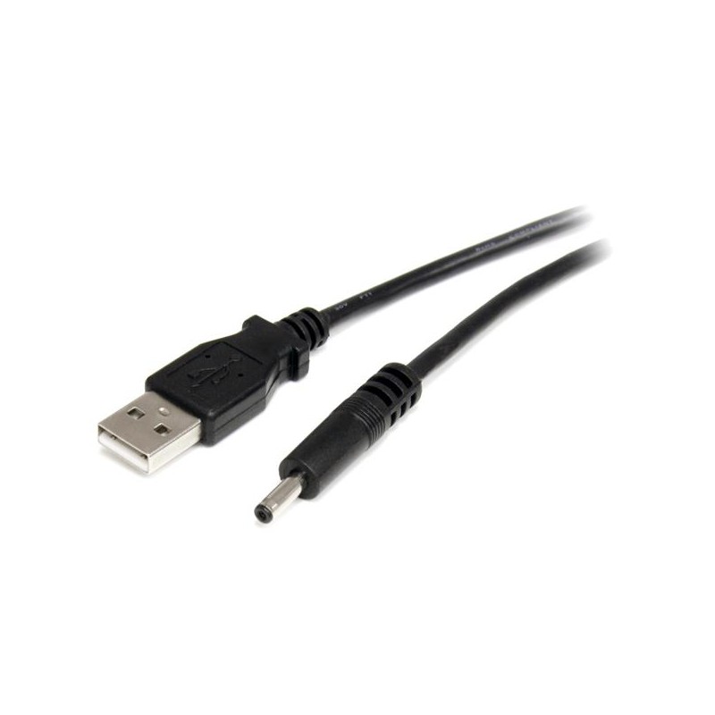 Cable de Alimentación USB Macho - Coaxial Tipo H 5V DC Macho, 90cm StarTech.com