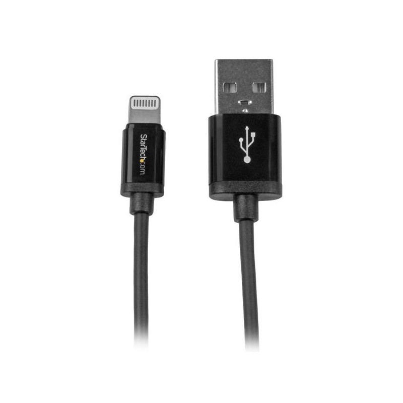 Cable Lightning 8-pin Macho - USB 2.0 Macho, 15cm, Negro, para iPod/iPad/iPhone StarTech.com