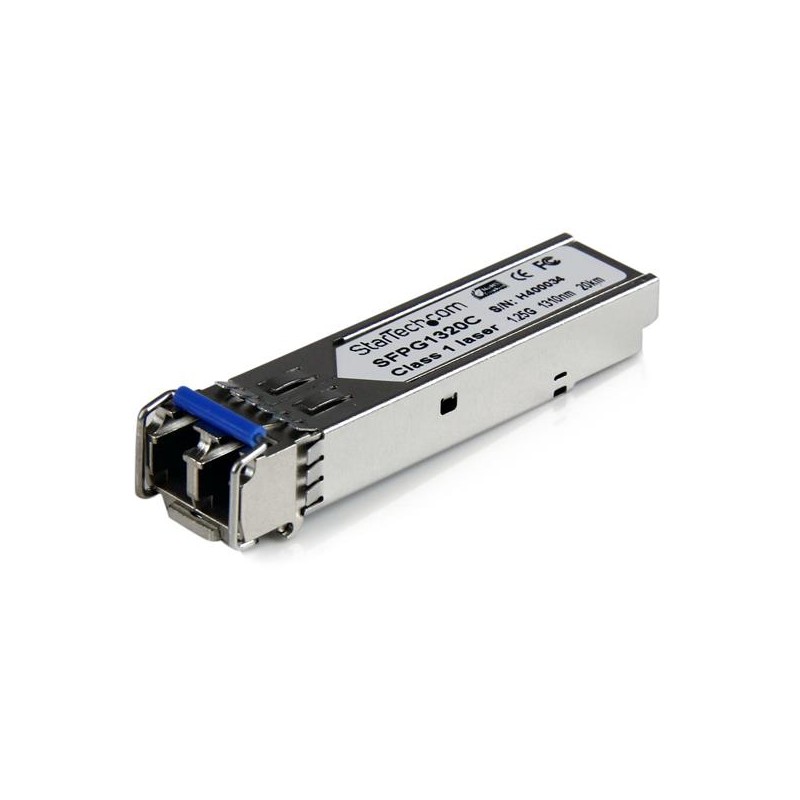 Módulo Transceptor De Fibra Monomodo Sfp Gigabit Ddm Lc Compatible Cisco Mini Gbic, 20Km Startech STARTECH
