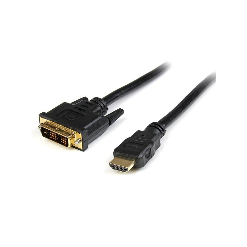Cable HDMI Macho - DVI-D Macho, 91cm, Negro StarTech.com