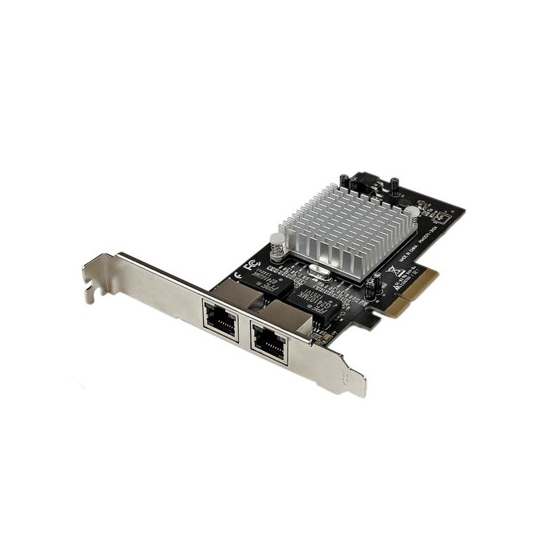 Tarjeta PCI Express Gigabit Ethernet, Alámbrico, 2x RJ-45, con Chipset Intel i350 StarTech.com