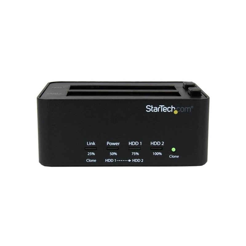 Estación de Conexión Duplicador USB 3.0 de Discos Duros, 2.5/3.5'', SATA StarTech.com