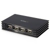 Hub USB 2.0, 4 Puertos, 480 Gbit/s, Negro StarTech.com