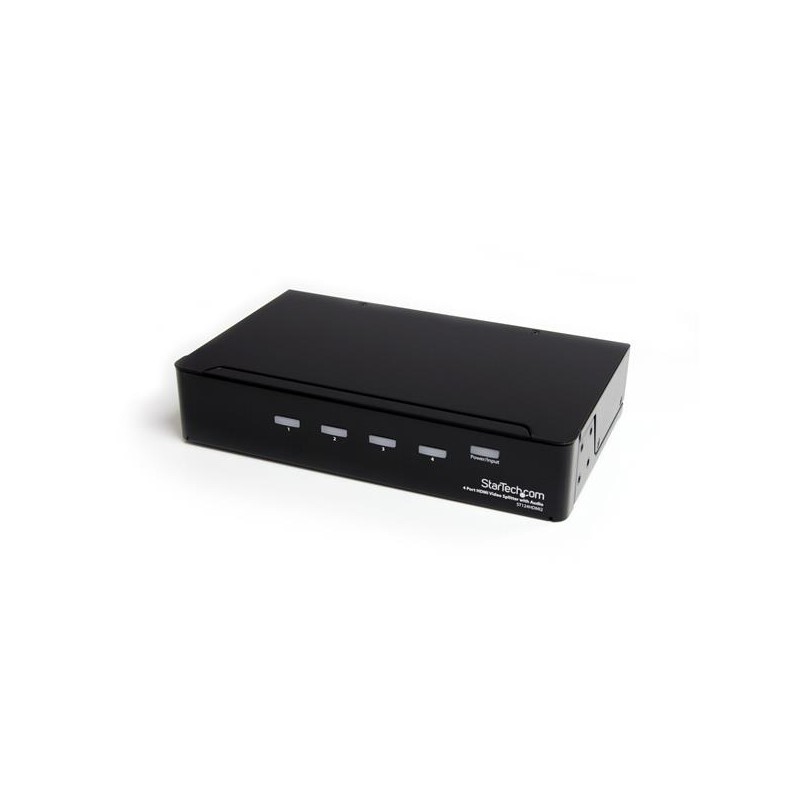 Audio Splitter ST124HDMI2, 4 Puertos HDMI