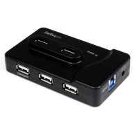 Hub USB, 2x USB 3.0, 4x USB 2.0, 480 Mbit/s, Negro StarTech.com
