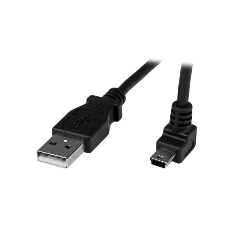 Cable USB 2.0, USB A Macho - mini USB B Macho, 1 Metro, Negro StarTech.com